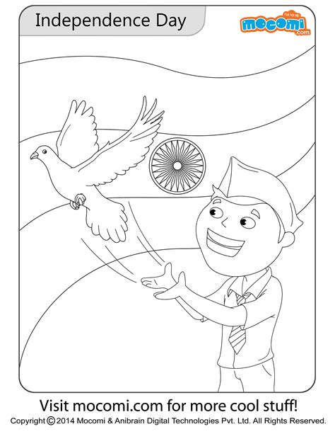 15 august coloring pages